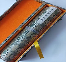 南票书画装裱案例